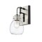 Z-Lite Kraken 1 Light Wall Sconce 466-1S-MB-BN - alternate 7
